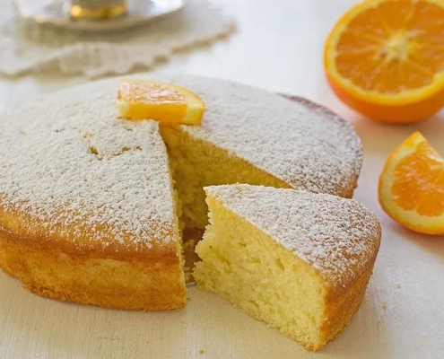 Torta facile alle arance di Ribera